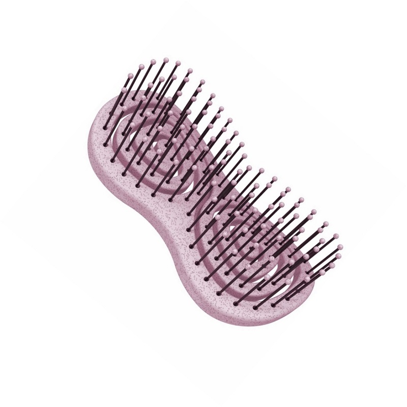 Щётка для волос Wellness Organica lilac