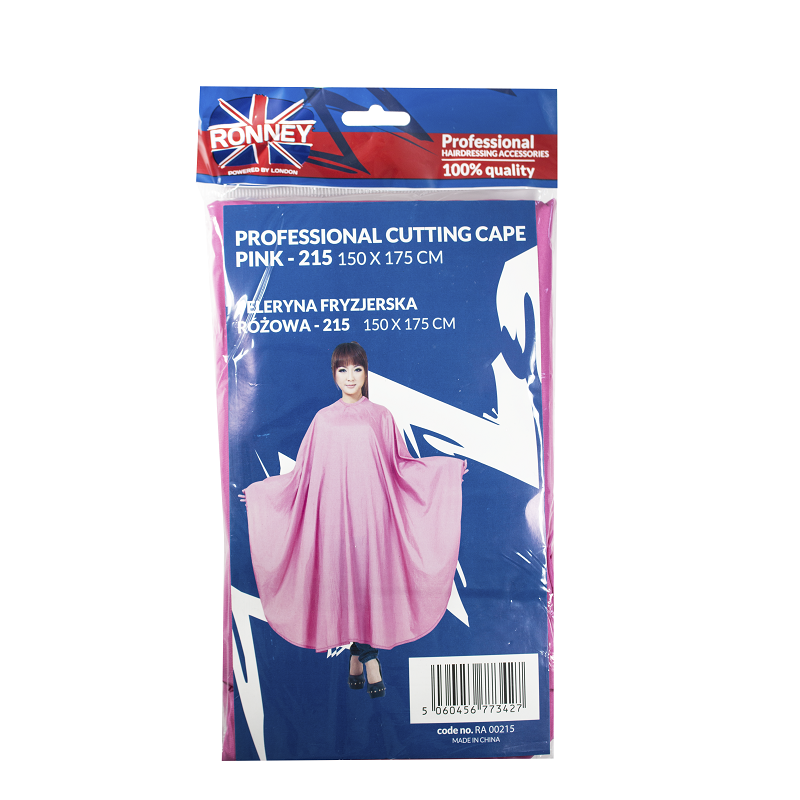 Пеньюар парикмахерский для стрижки Pink